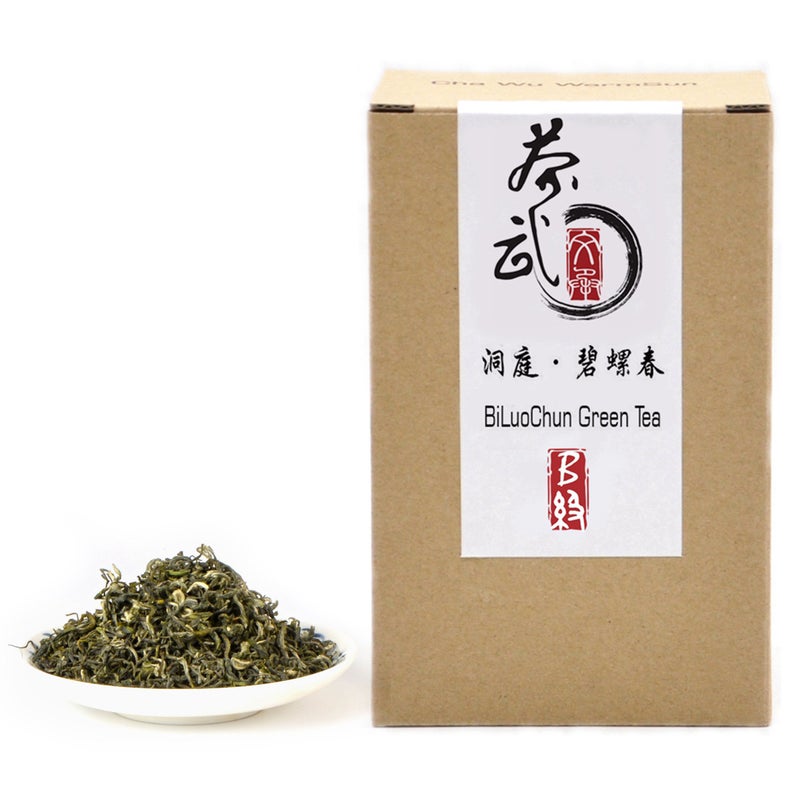 ChaWuWarmSun-[B] BiLuoChun Green Tea,8.8oz(250g),Loose Leaf Tea,DongTing Mountain,Chinese Famous Green Tea - Image 1
